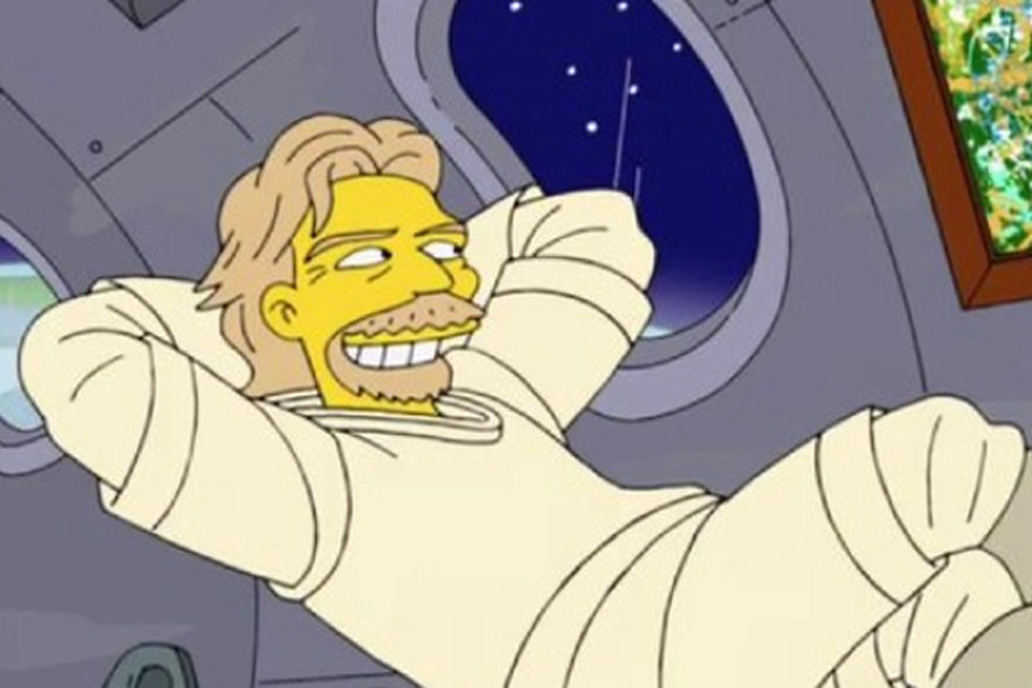The Simpsons: Επεισόδιο του 2014 δείχνει τον Richard Branson στο διάστημα