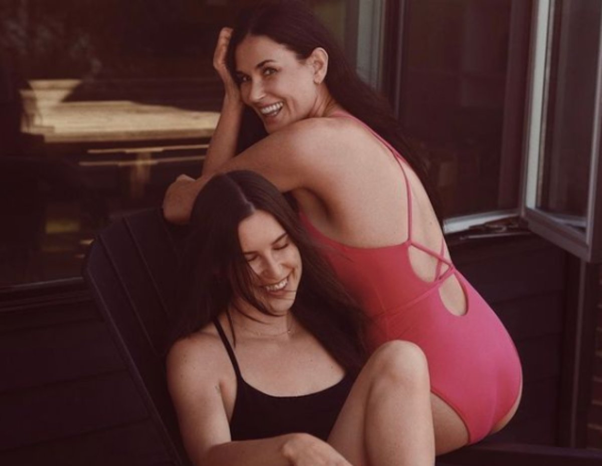 Η κοινή φωτογραφία της Demi Moore και της κόρη της με μαγιό