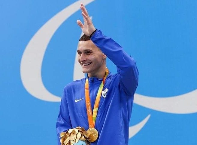 Ο Έλληνας Παραολυμπιονίκης Δημοσθένης Μιχαλεντζάκης κατέκτησε το χάλκινο στα 100μ. ελεύθερο