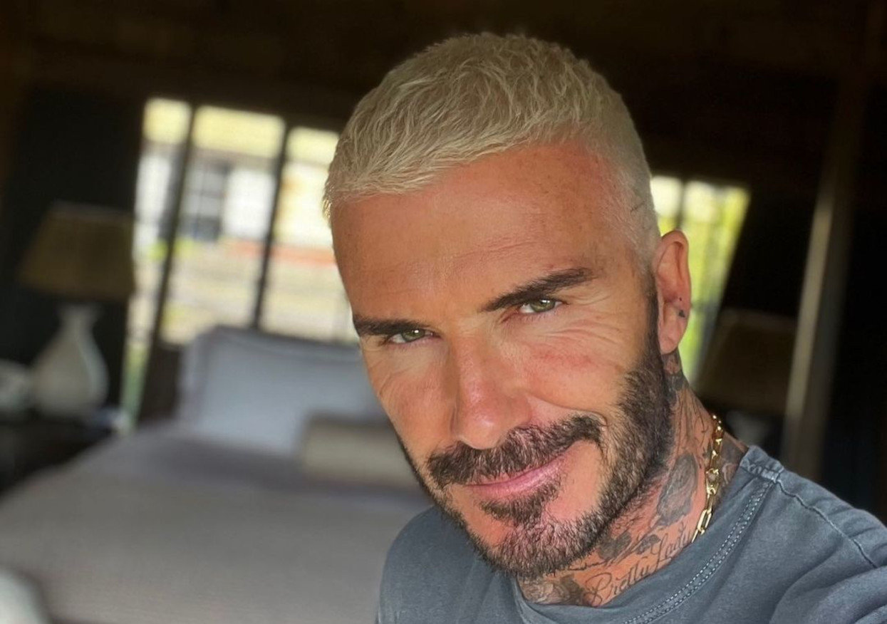 Ο David Beckham βάφεται προκαλώντας αντιδράσεις στο TikTok (vid)