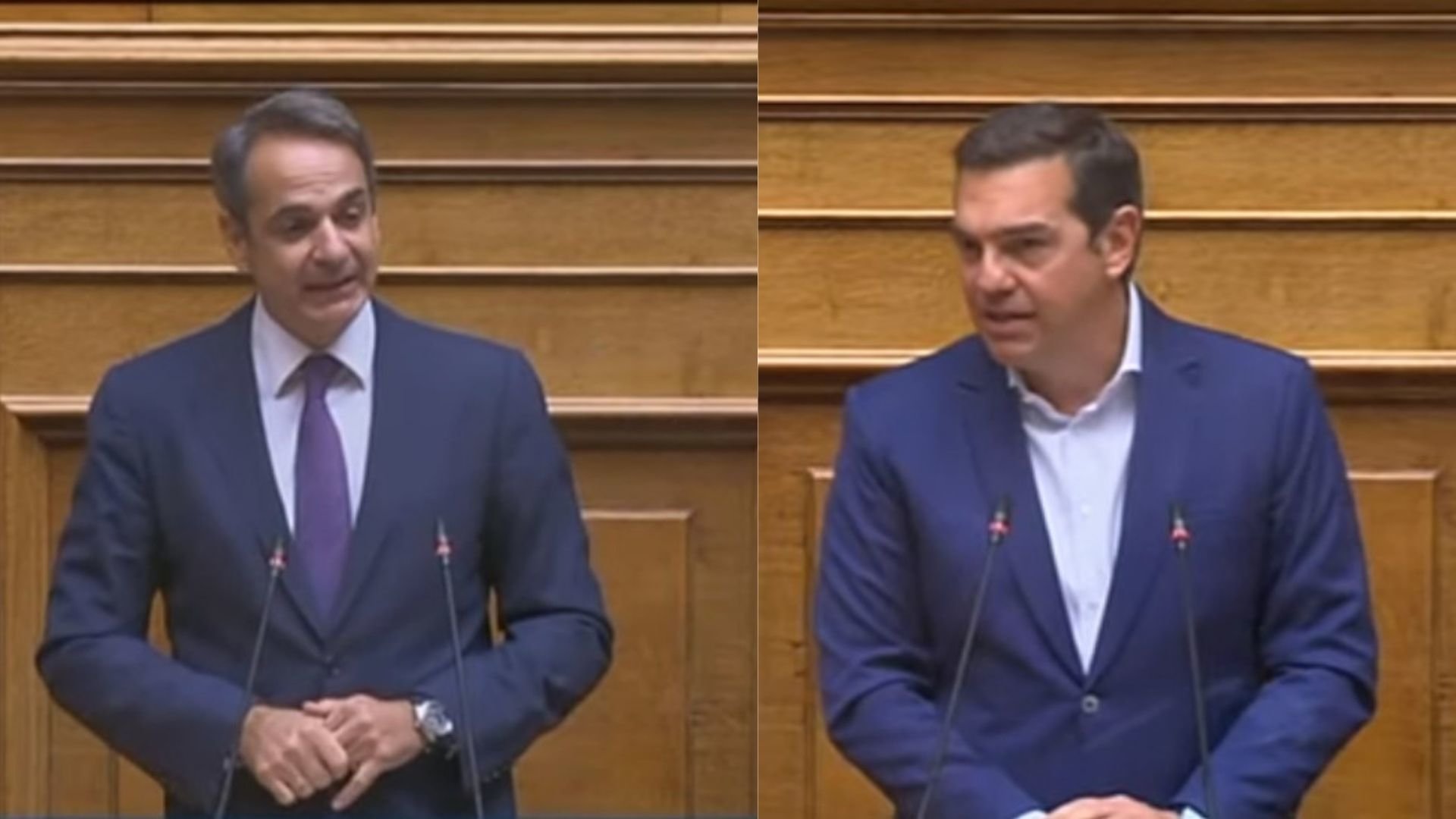 Μητσοτάκης vs Τσίπρας με επίκεντρο τις φωτιές: «Εμείς μετράμε καμμένα στρέμματα, εσείς μετρούσατε φέρετρα»