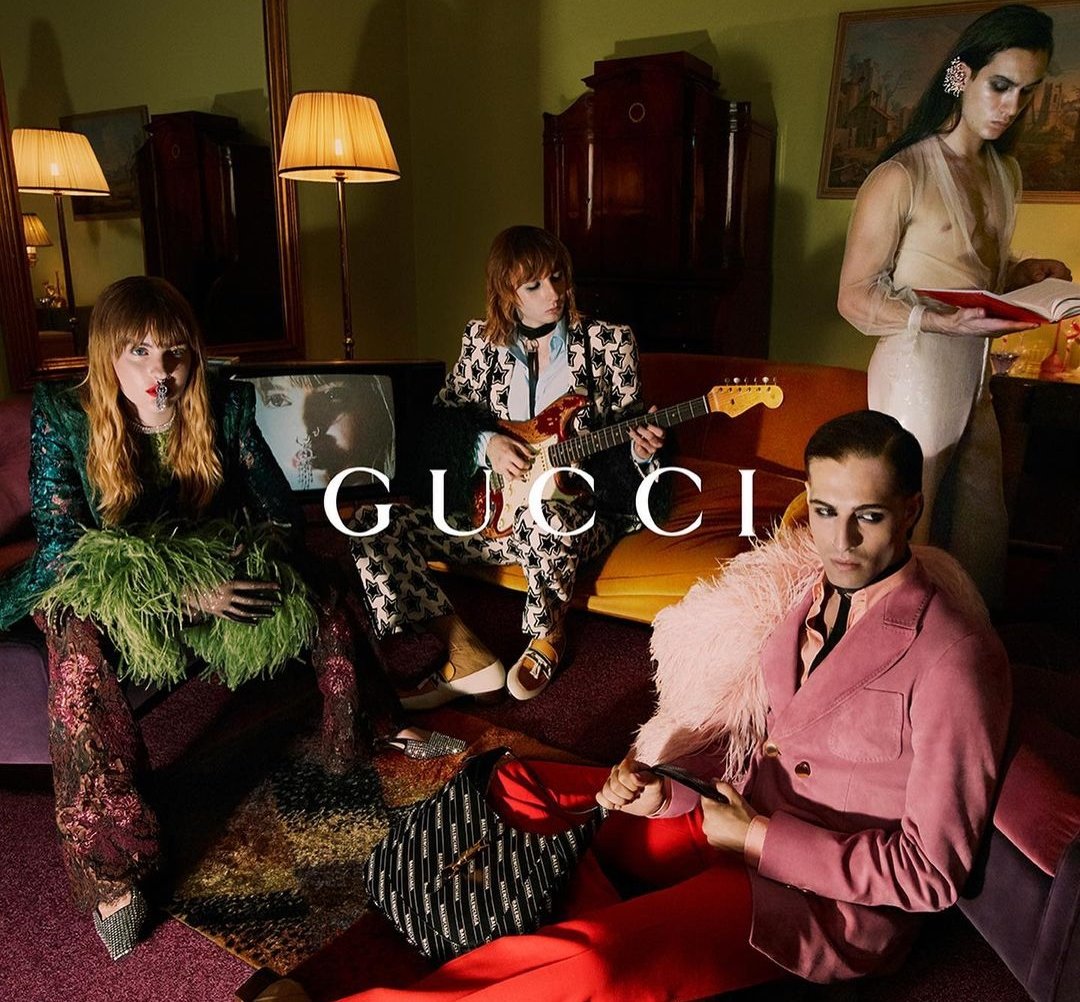Οι Maneskin πρωταγωνιστούν στην νέα καμπάνια του οίκου Gucci