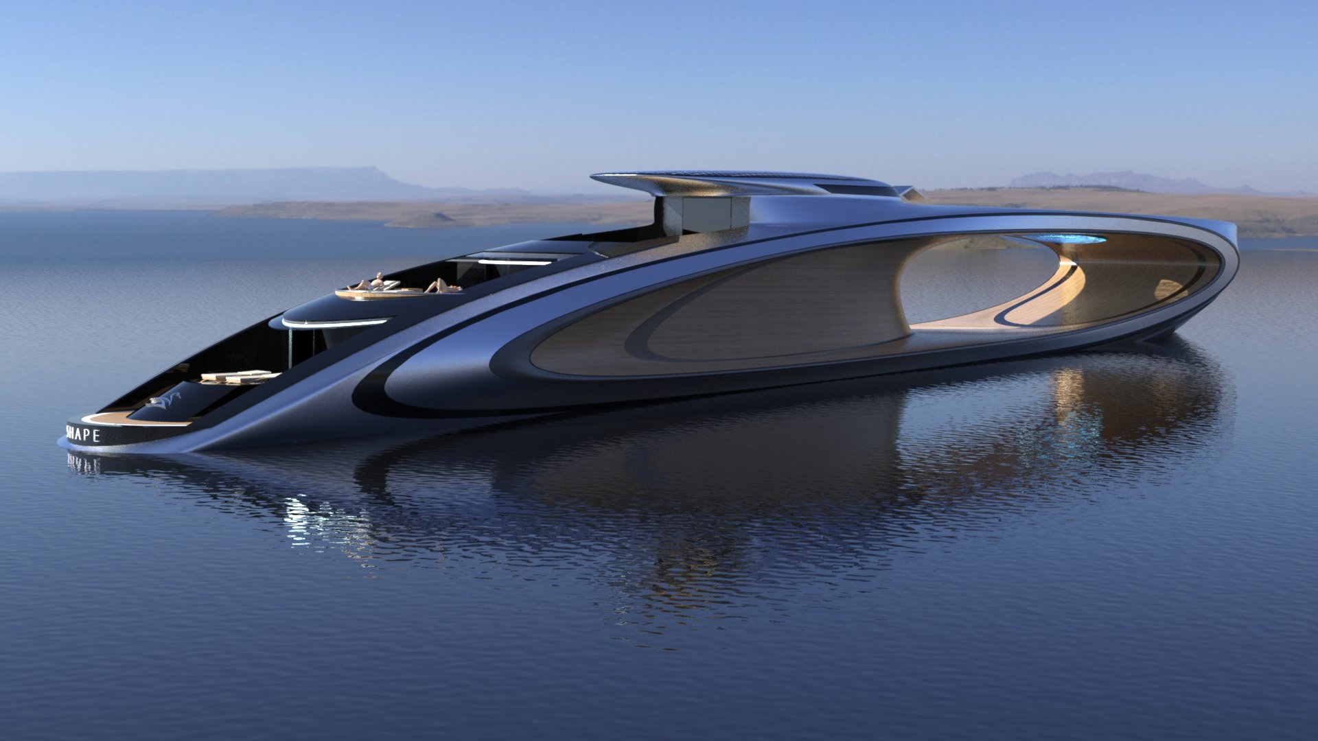 Shape: Το superyacht του μέλλοντος θυμίζει κάτι από science fiction
