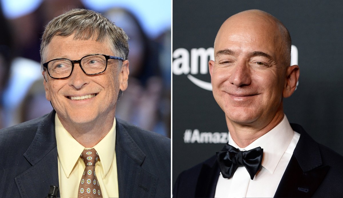 Υποκρισία στο μεγαλείο της: Bill Gates και Jeff Bezos μιλάνε για κλιματική αλλαγή αλλά ταξιδεύουν με ελικόπτερο και superyacht