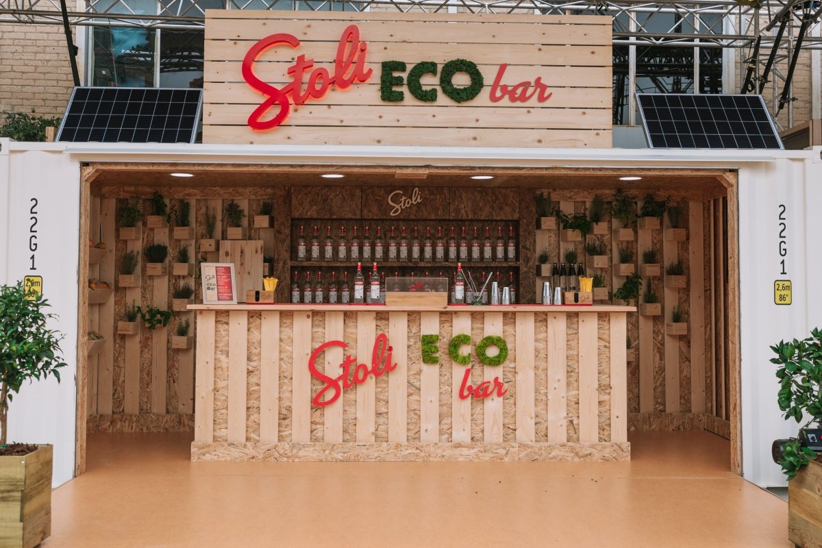 Stoli Eco Bar: Το πρώτο Eco Bar στην Ελλάδα γίνεται πραγματικότητα
