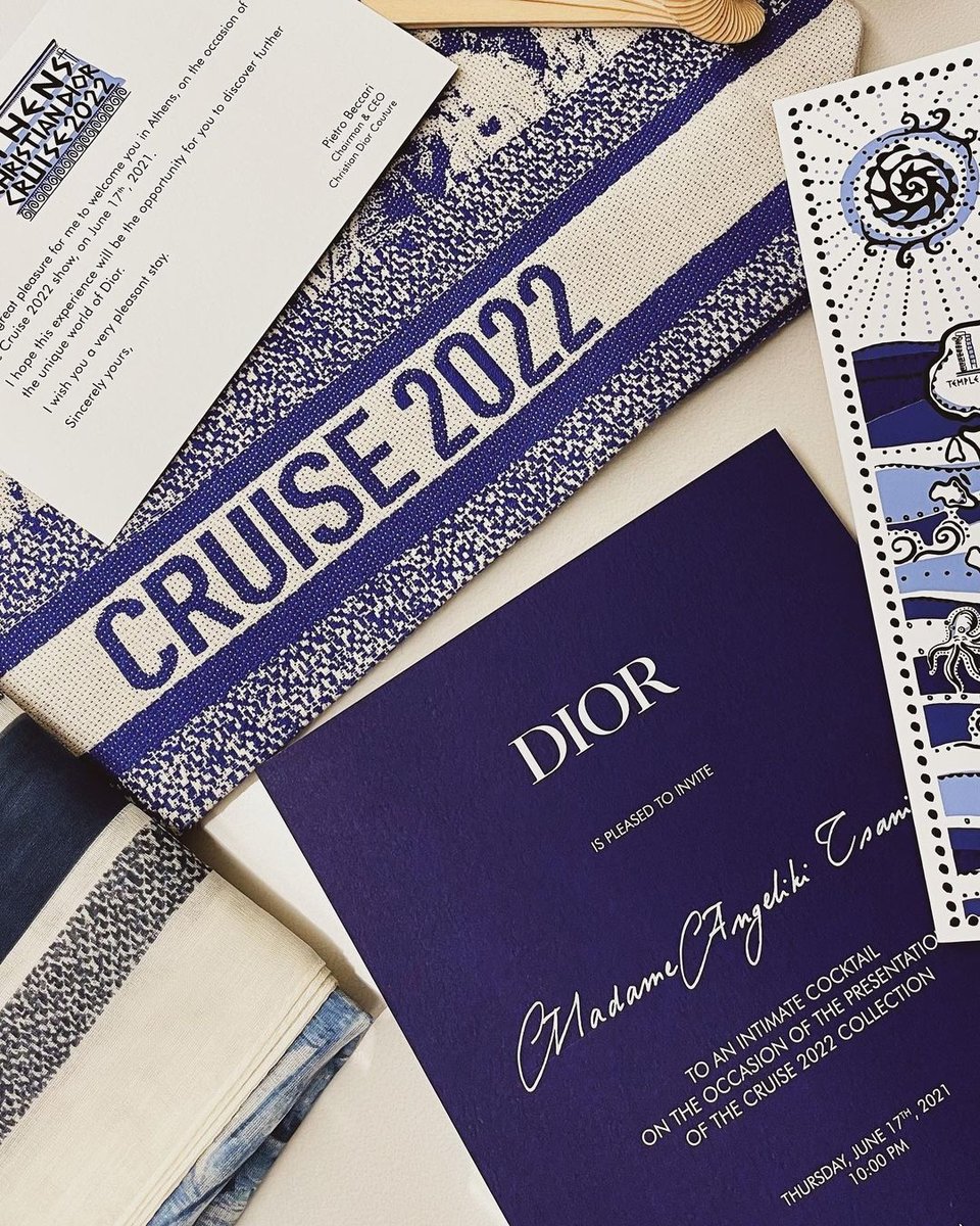 Ένα βίντεο του οίκου Dior αφιερωμένο στους Έλληνες τεχνίτες της cruise 2022 συλλογής