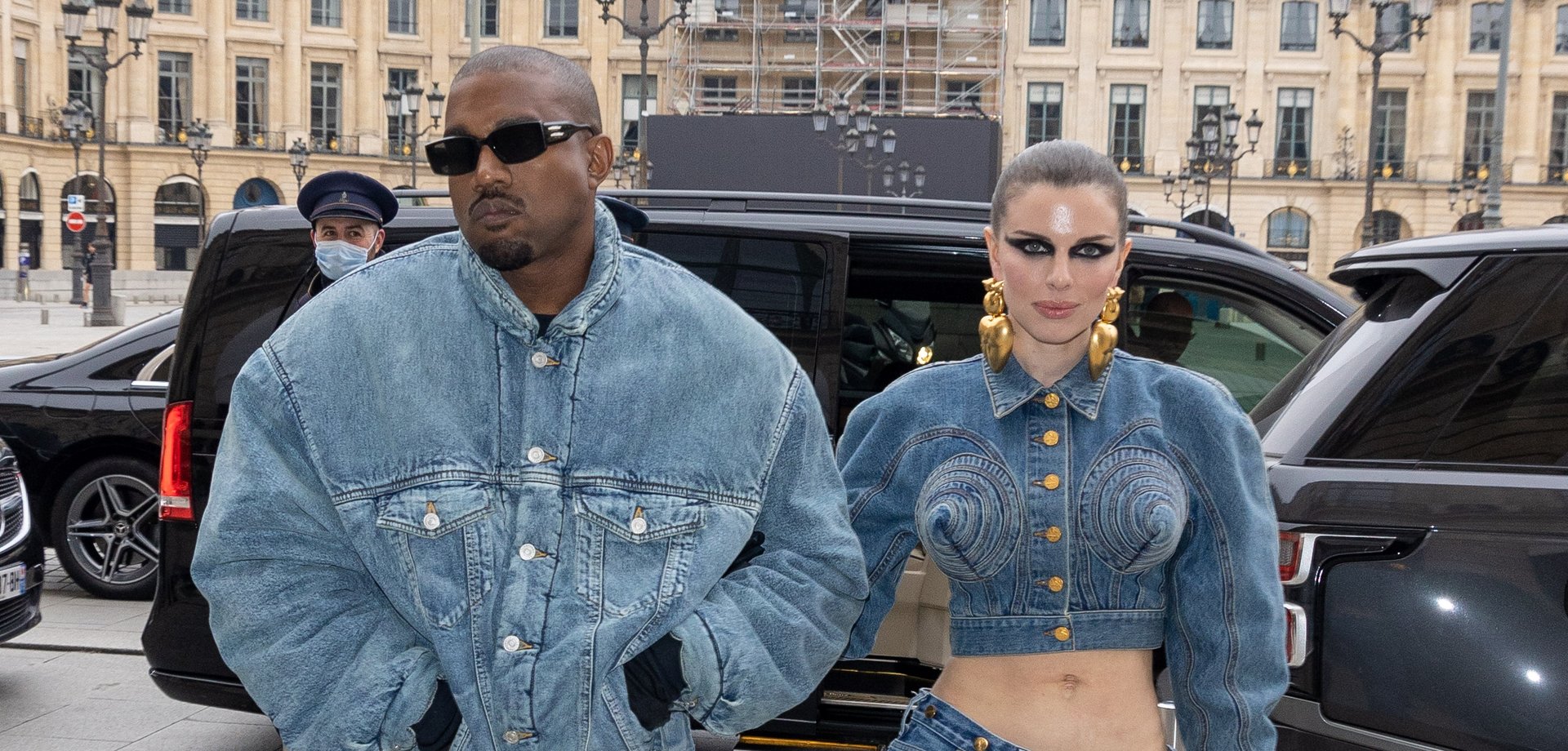 Kanye West – Julia Fox: Το ζευγάρι του total denim look