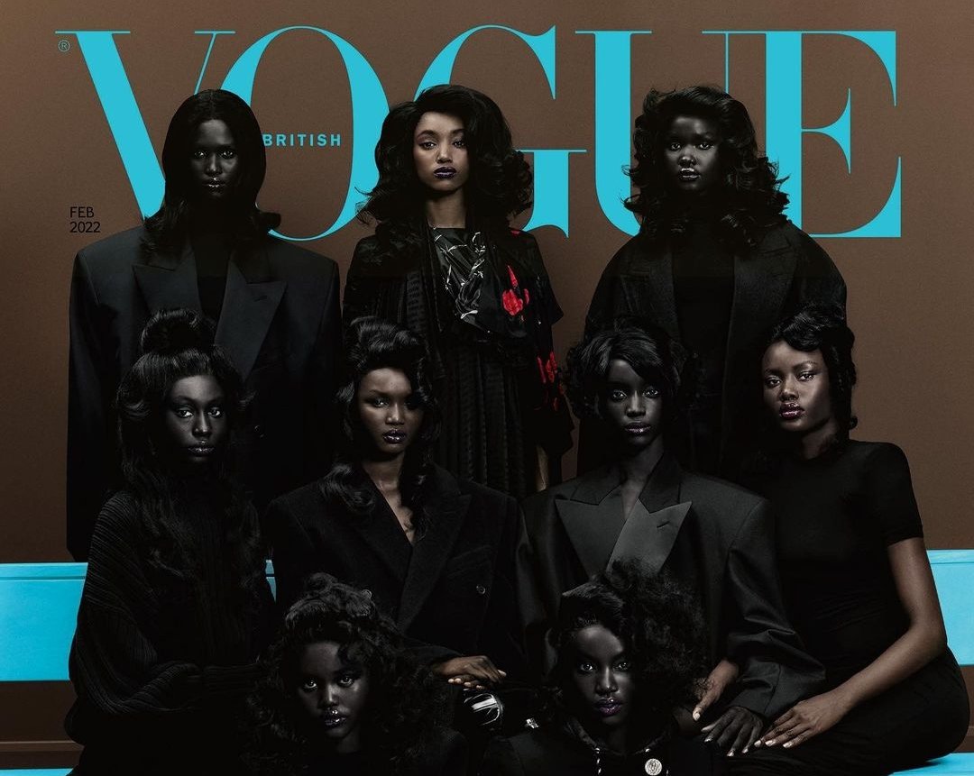 Hail the African Beauty: Η βρετανική Vogue βάζει στο εξώφυλλο της 9 μαύρα μοντέλα και αλλάζει το narrative