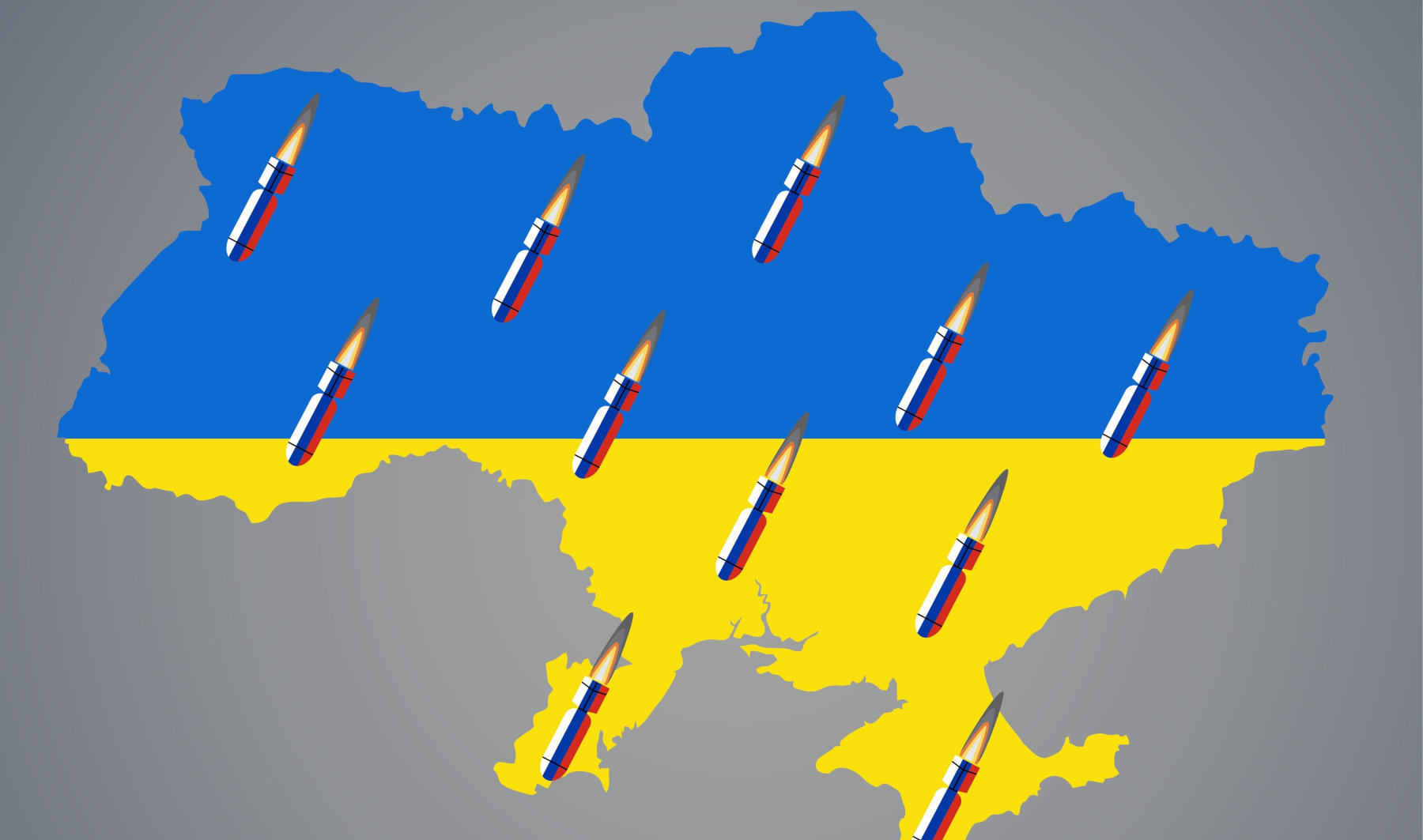 Πόλεμος στην Ουκρανία: Ο χάρτης με τα σημεία που επιτίθεται ο ρωσικός στρατός