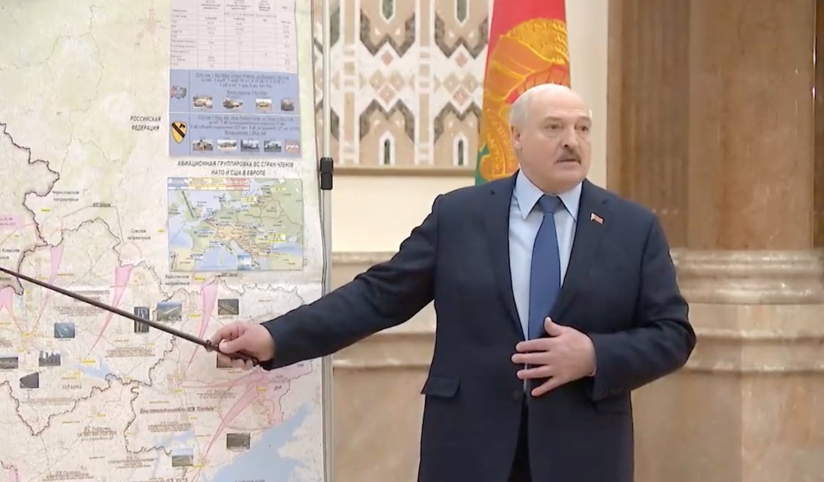 Lukashenko: «Πρόδωσε» το σχέδιο της μεγάλης επίθεσης της Ρωσίας στην Ουκρανία;