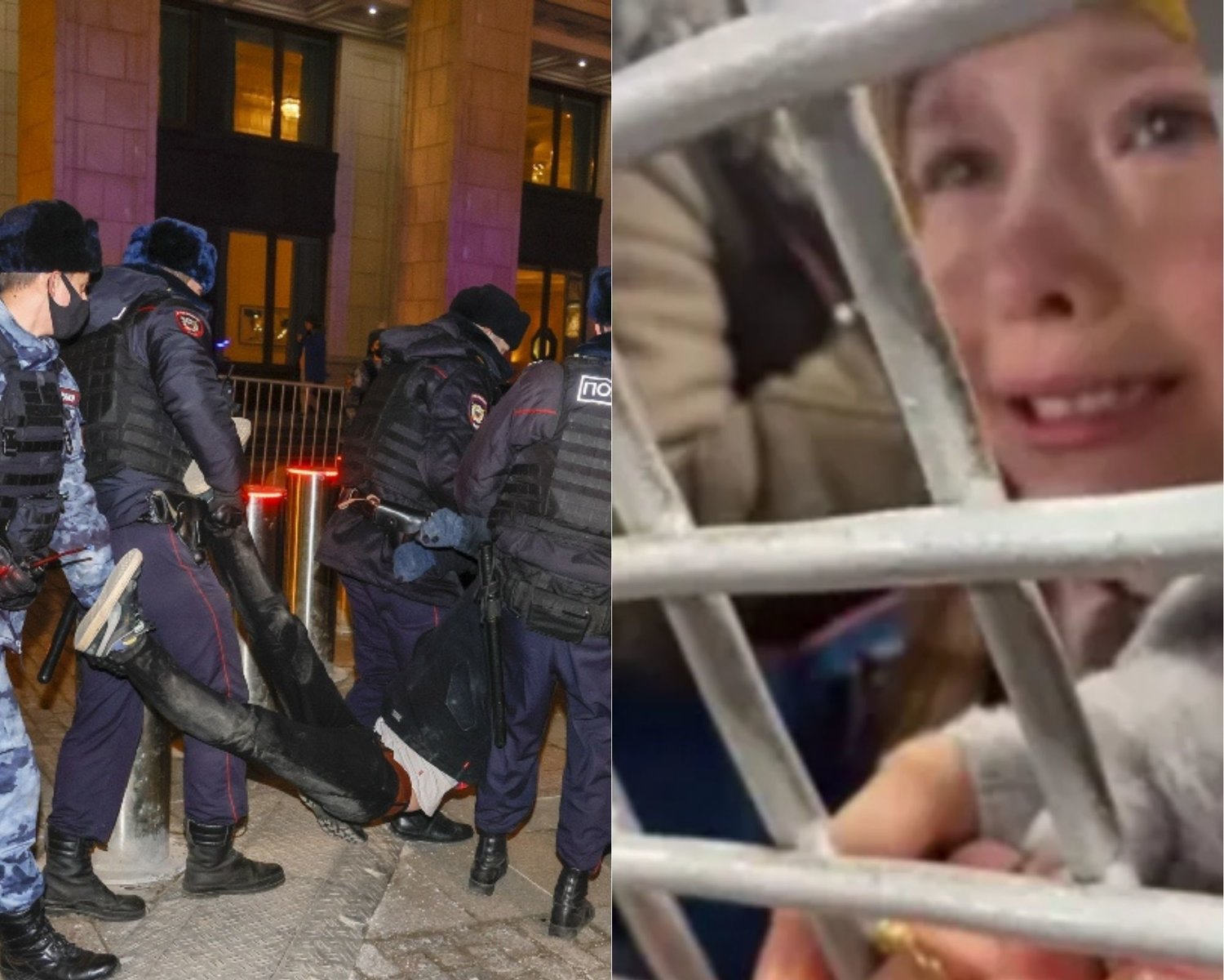 Ρωσία: Συνεχίζονται οι διαμαρτυρίες κατά του πολέμου – Παιδιά και ηλικιωμένοι συλλαμβάνονται