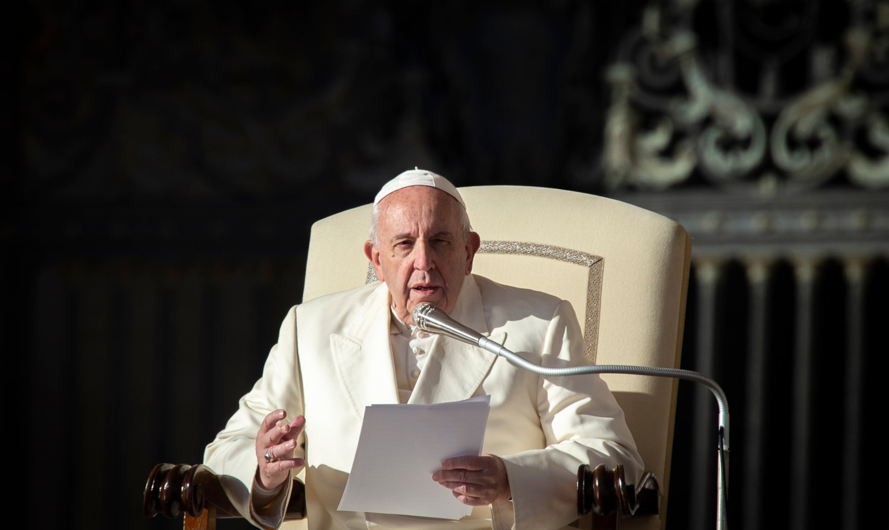 Βελτιώνεται η κατάσταση της υγείας του Πάπα Φραγκίσκου