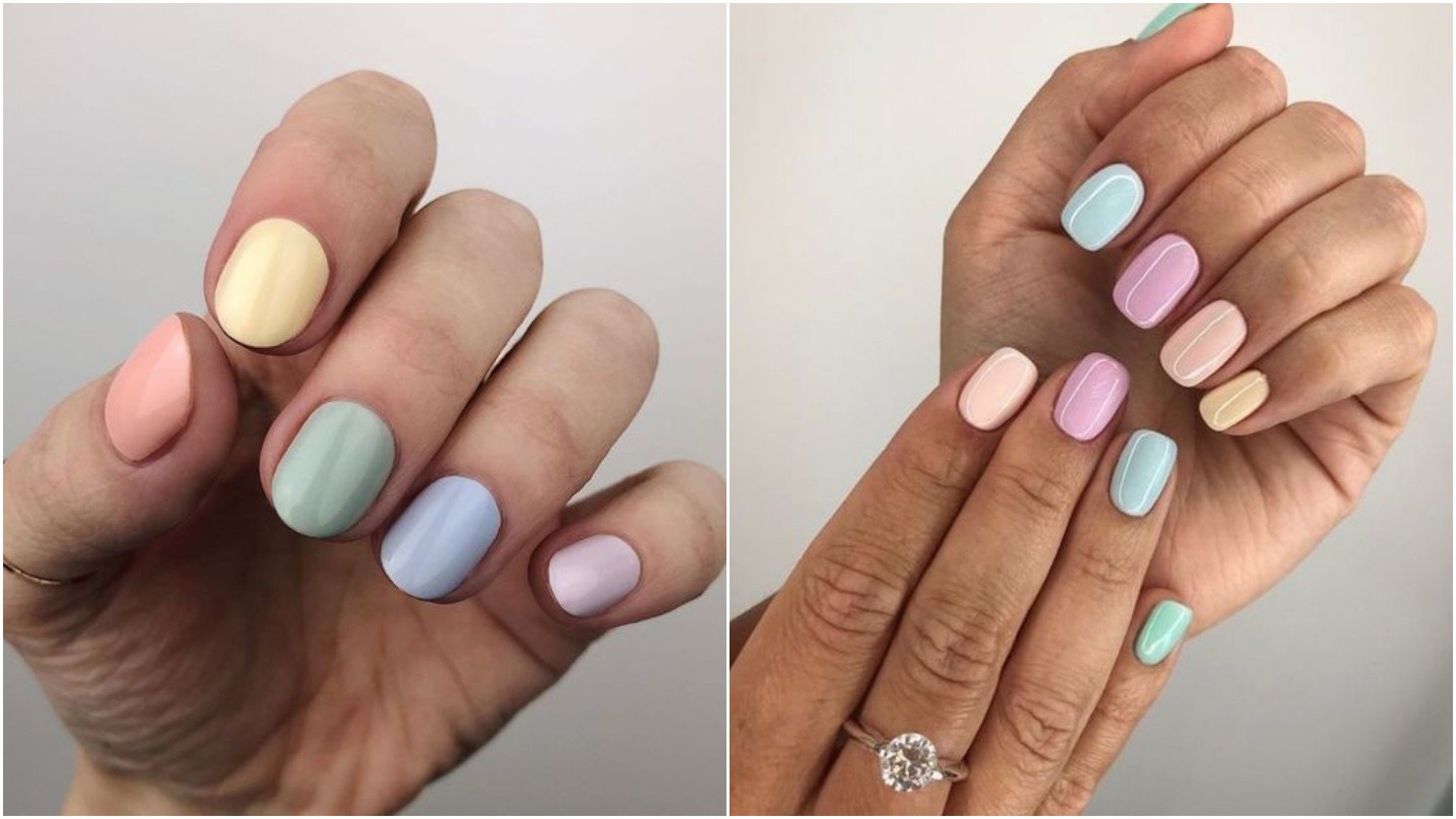 Rainbow Nails: Το παστέλ μανικιούρ που πρέπει να κάνεις – Είναι top τάση