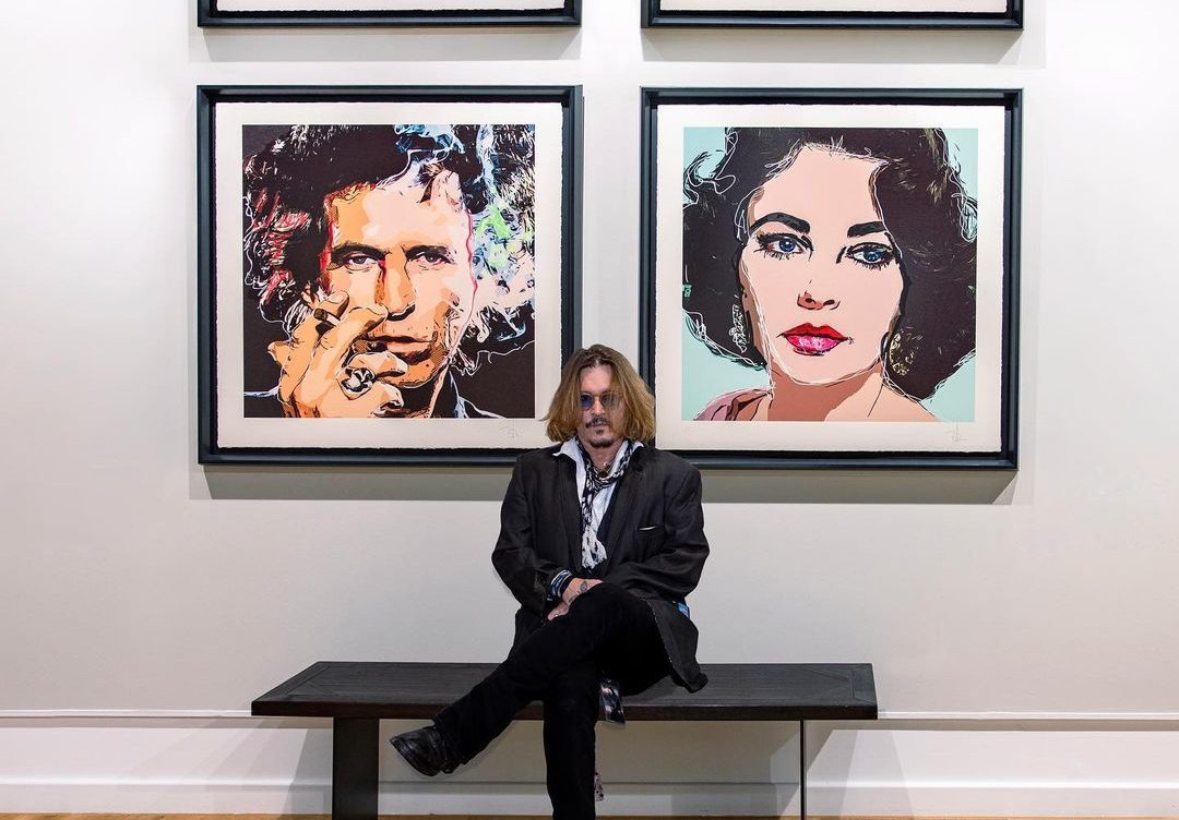 Johnny Depp: Ξεπούλησαν τα έργα τέχνης του – Έβγαλε 3,5 εκατ. δολάρια σε λίγες ώρες