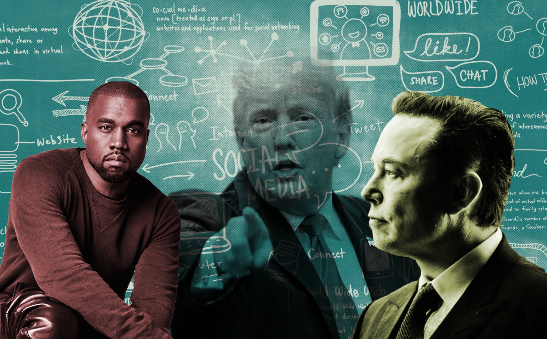 Από τον Trump στον Musk και στον Kanye West: Οι «συντηρητικοί» αγοράζουν ή φτιάχνουν τα δικά τους social media
