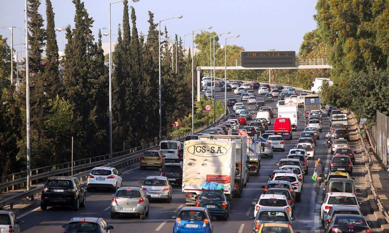 Κίνηση στους δρόμους – Τροχαίο στον Κηφισό στο ύψος των ΚΤΕΛ