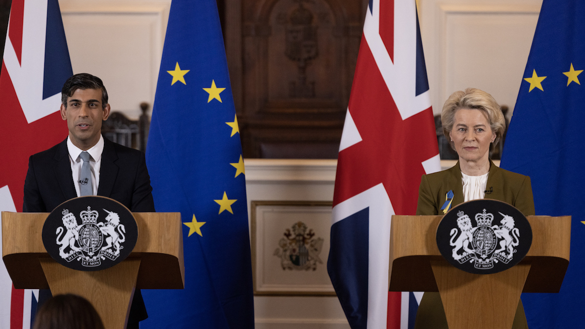 Βρετανία | Προς μια νέα σελίδα η σχέση της με την Ε.Ε. χάρη στον Ρίσι Σούνακ