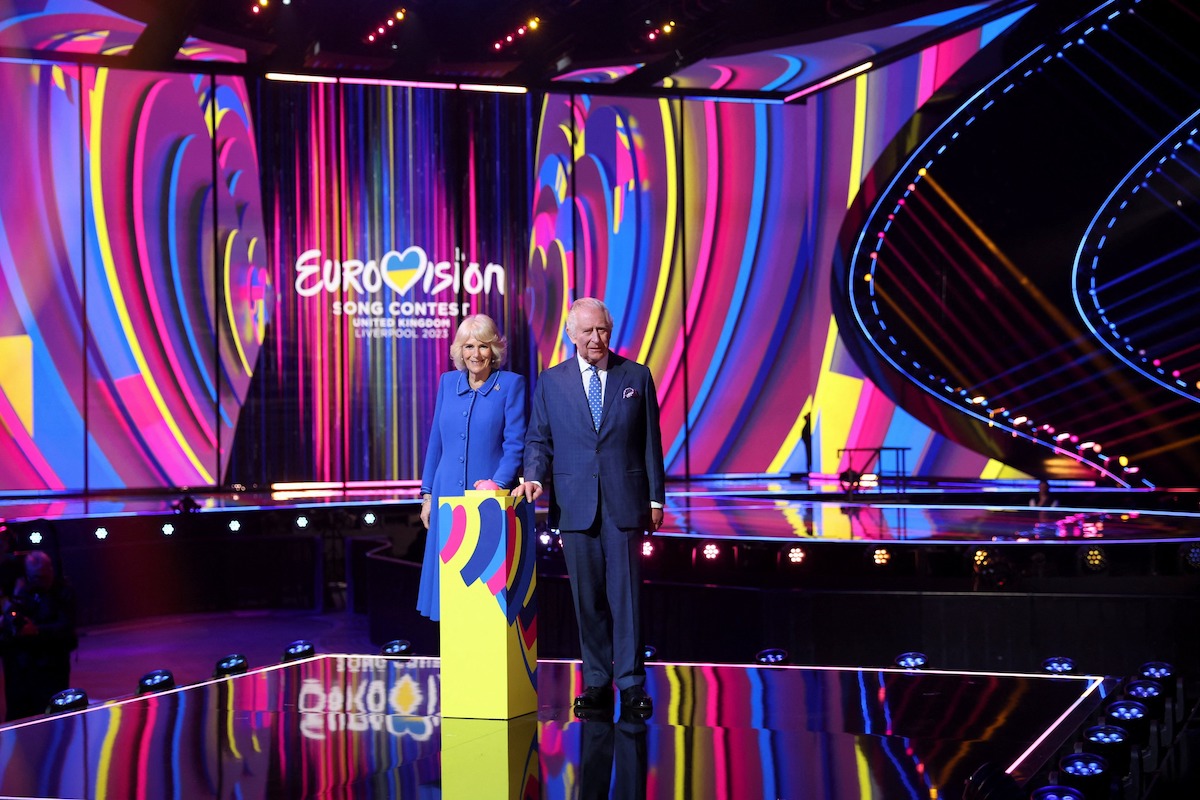Ο Κάρολος και η Καμίλα πήγανε στη Eurovision 2023