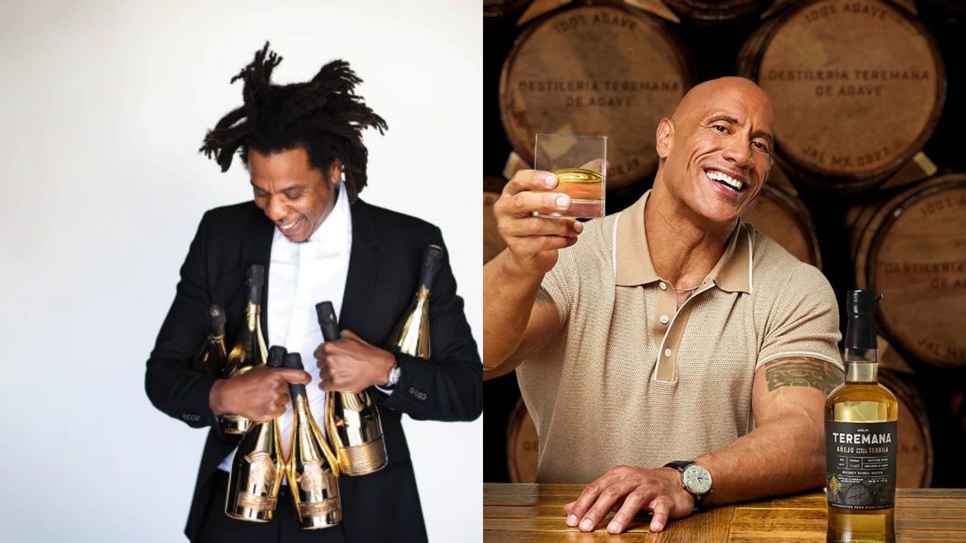 Jay-Z Vs Ντουέιν Τζόνσον ή αλλιώς σαμπάνια Vs τεκίλα: Πώς βγάζουν δισεκατομμύρια από τα ποτά τους