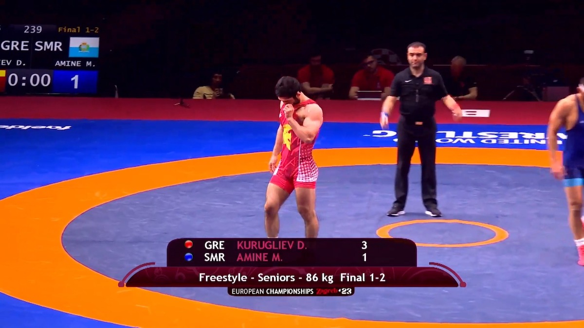 Κουρουγκλίεφ: «Χρυσός» στο ευρωπαϊκό πρωτάθλημα πάλης