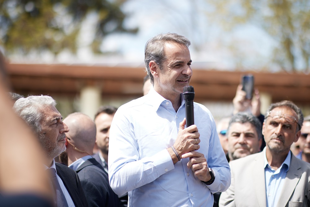 Μητσοτάκης από Καλαμάτα: «Την κυβέρνηση Σαμαρά την έριξαν ο ΣΥΡΙΖΑ με τη Χρυσή Αυγή»