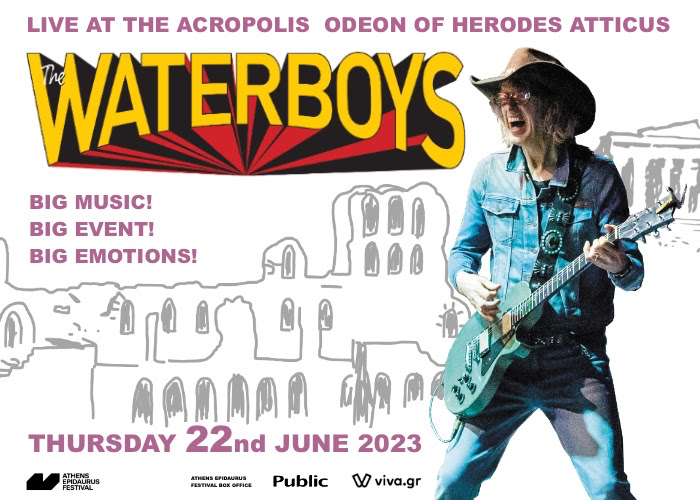 Οι Waterboys στο Ηρώδειο τον Ιούνιο