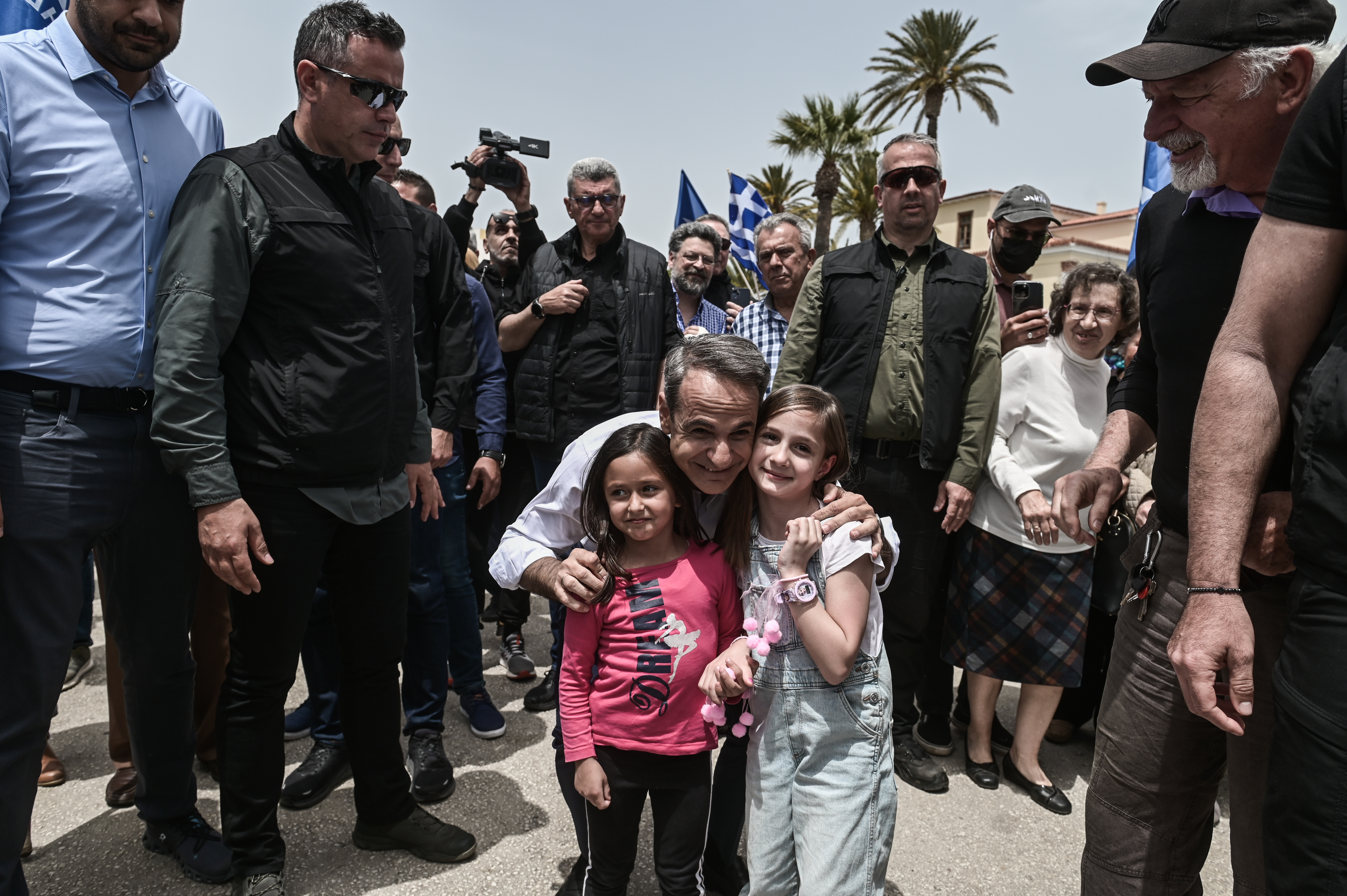 Μητσοτάκης από το Λαύριο: Κάνουμε το τελικό σπριντ και θα είμαστε οι μεγάλοι νικητές