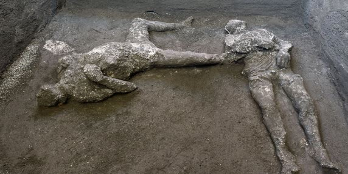 Βρέθηκαν σκελετοί ανδρών που έχασαν τη ζωή τους στην Πομπηία το 79 μ.Χ.!