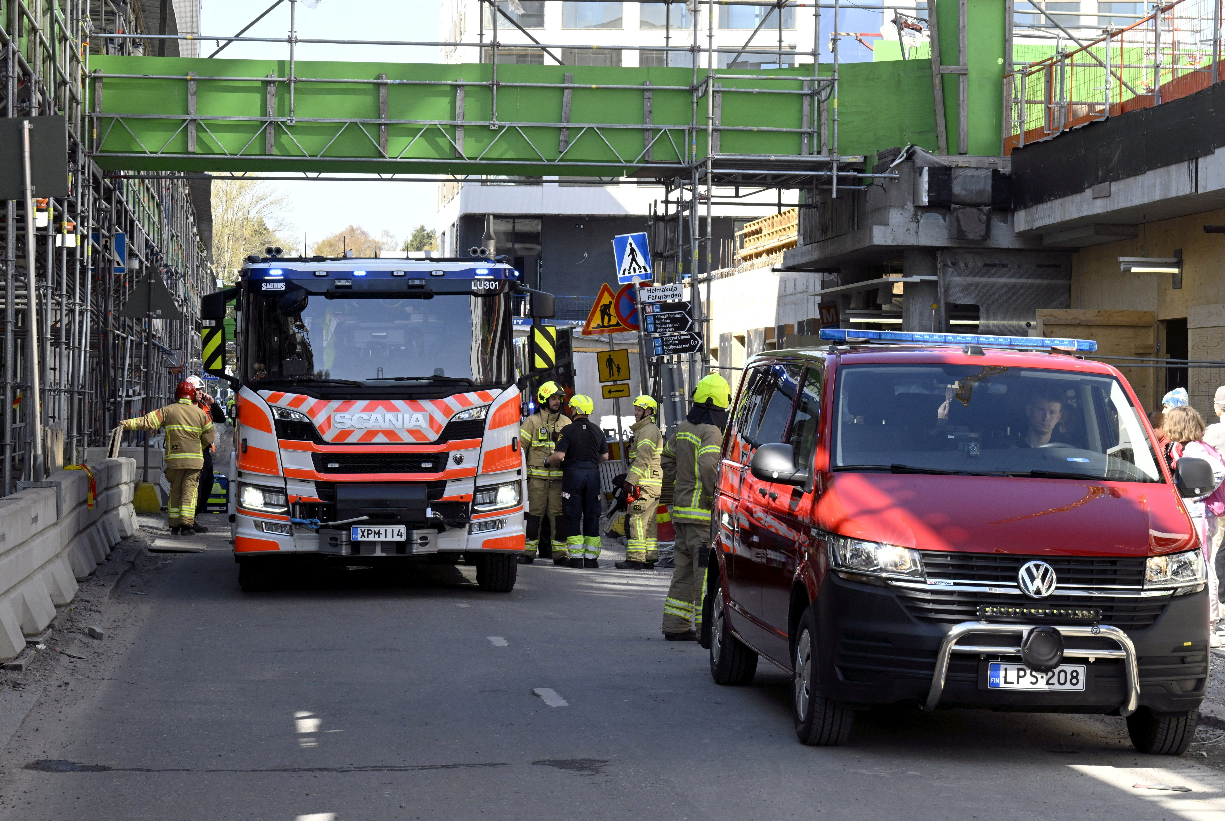 Φινλανδία: Κατέρρευσε πεζογέφυρα – Τουλάχιστον 27 τραυματίες