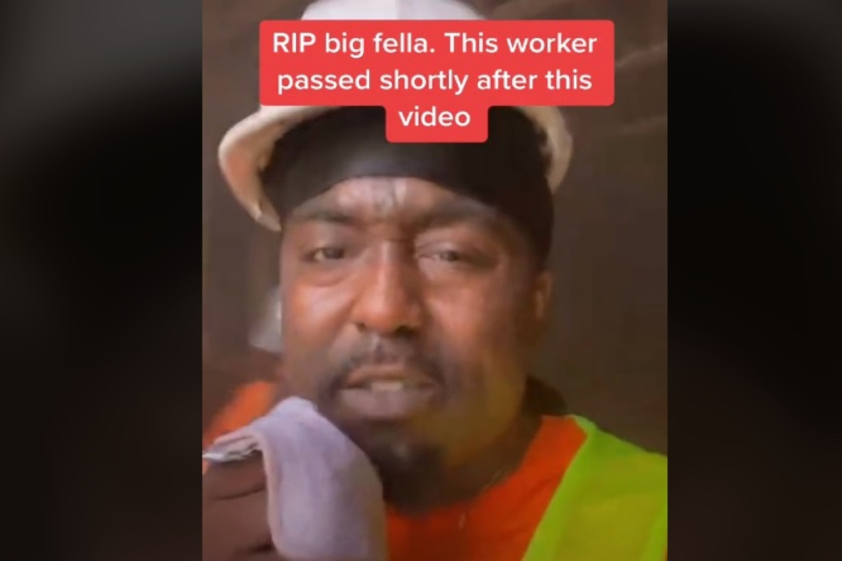 Σοκάρει βίντεο με εργάτη να κάνει live στο Facebook ενώ παγιδεύεται σε μεγάλη φωτιά