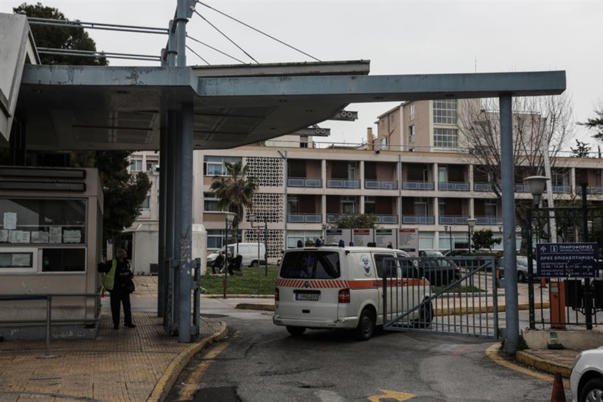 Νεκρός 70χρονος που έπεσε στο κενό από τον 4ο όροφο του νοσοκομείου «Γ. Γεννηματάς»
