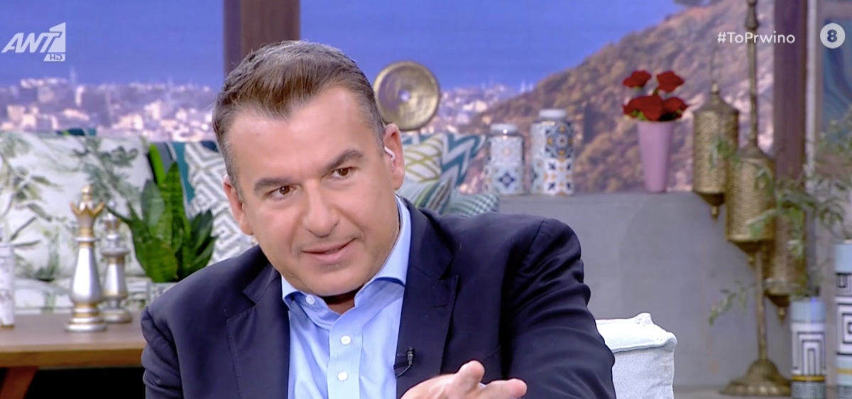 Γιώργος Λιάγκας σε Κατερίνα Λάσπα: «Μου άρεσες πολύ, αλλά θα μου έριχνες χυλόπιτα»