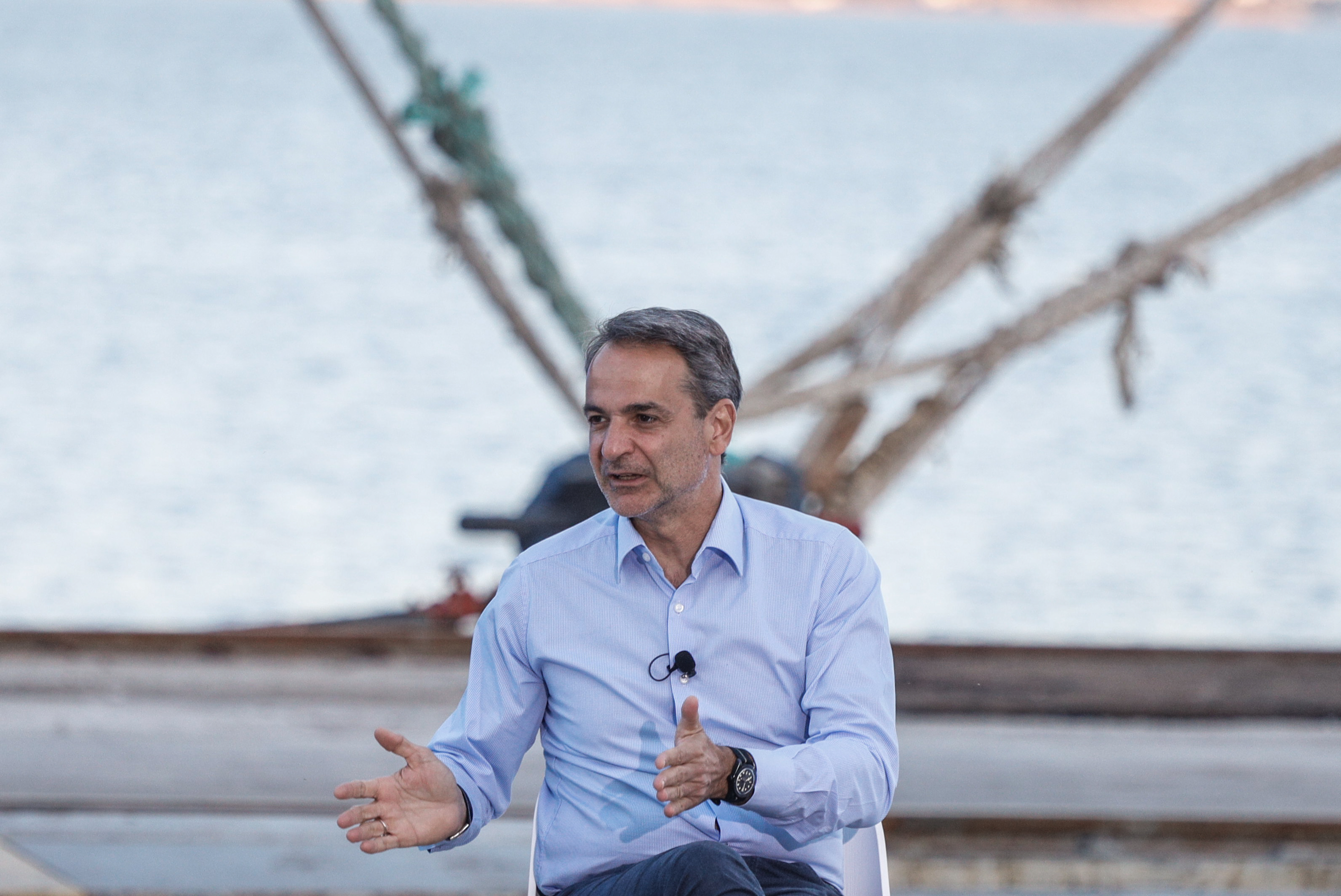 Κυριάκος Μητσοτάκης: Διακαναλική συνέντευξη την Κυριακή από το Λαύριο
