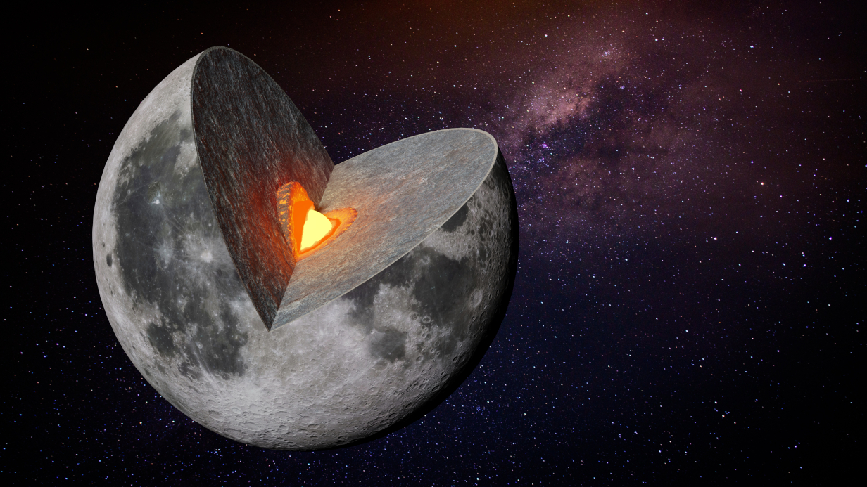 Επιστήμονες επιβεβαιώσαν τι υπάρχει στον πυρήνα της Σελήνης