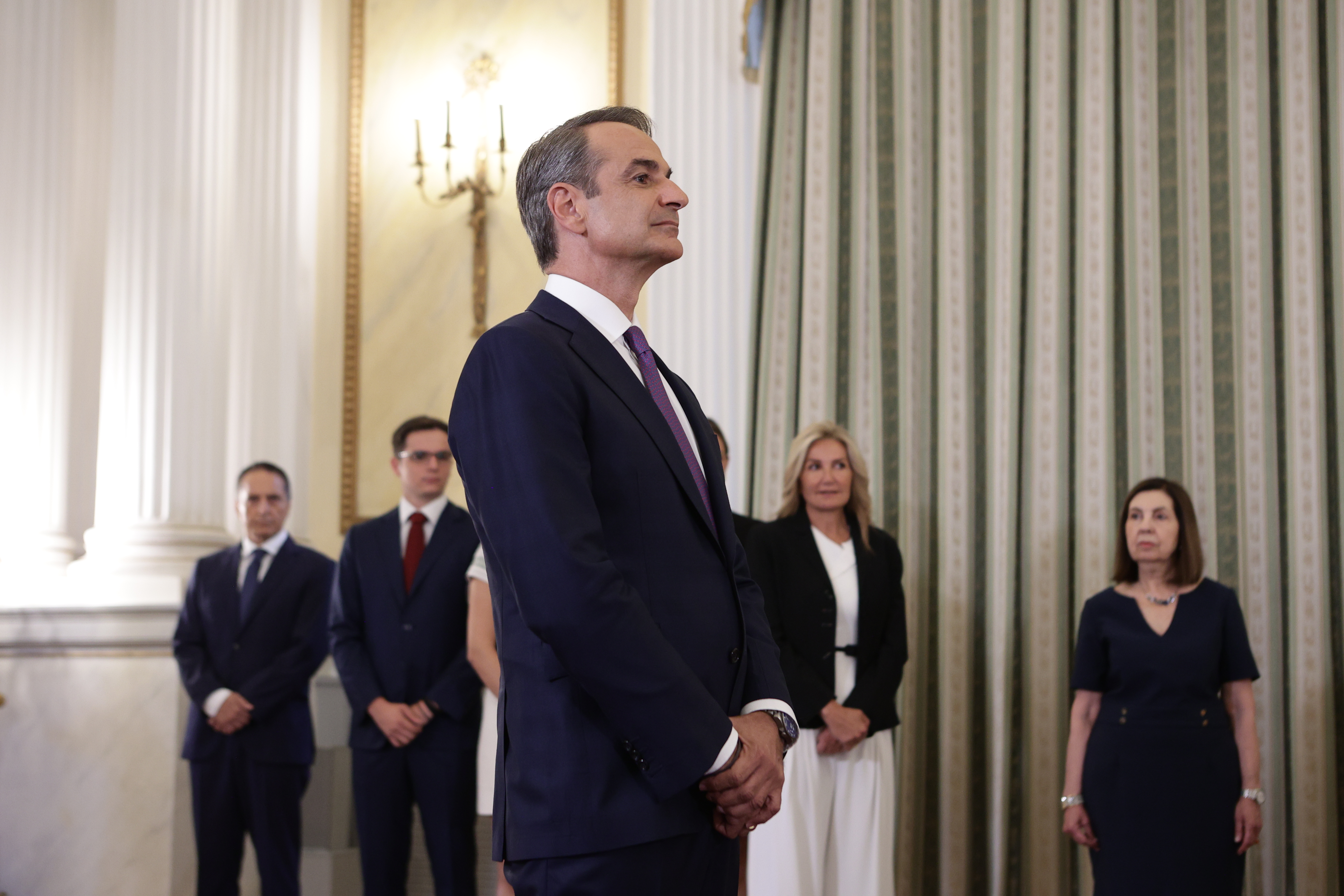 Ορκίστηκε ο Κυριάκος Μητσοτάκης – Στις 17.00 η ανακοίνωση της νέας κυβέρνησης