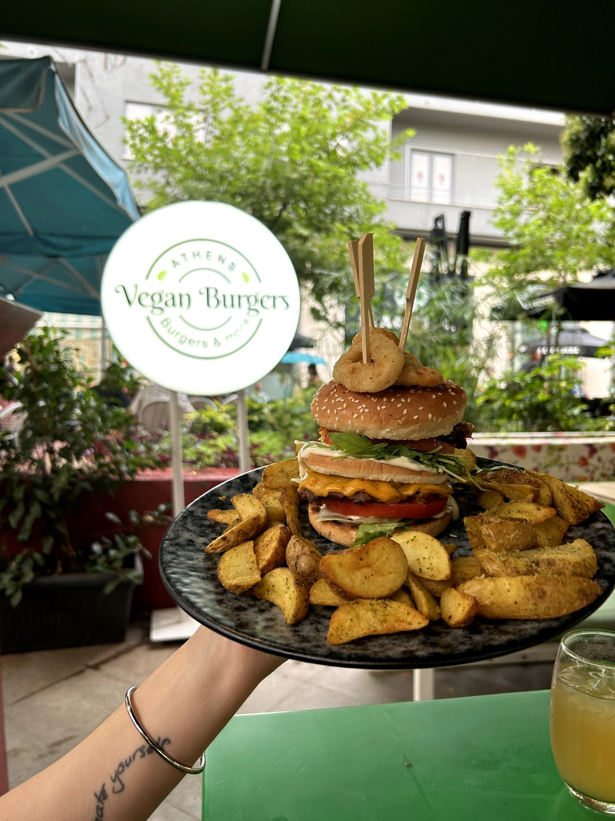 Athens Vegan Burger