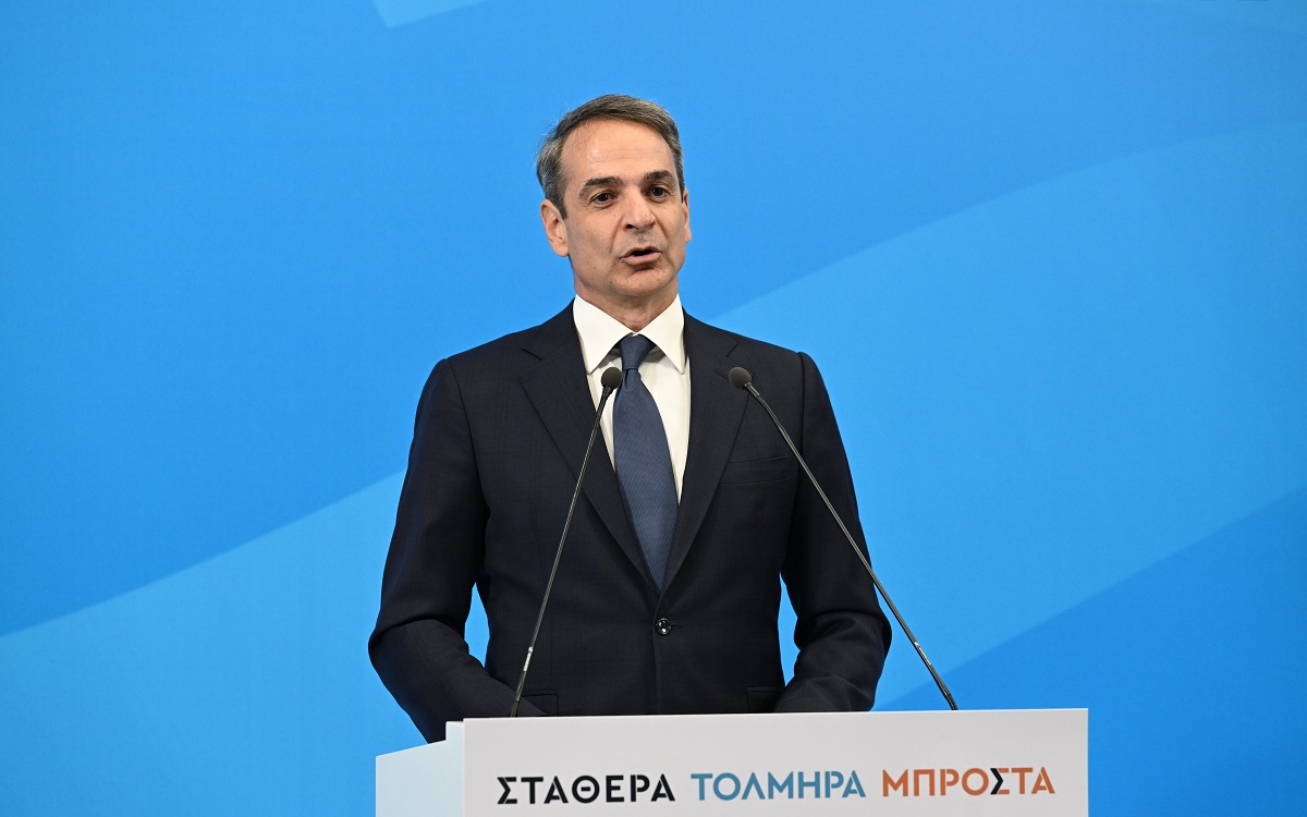 Μητσοτάκης: «Στόχος μας η προστασία των ανθρώπων αλλά και των συνόρων» – Τι δήλωσαν μαζί με την Ρομπέρτα Μετσόλα