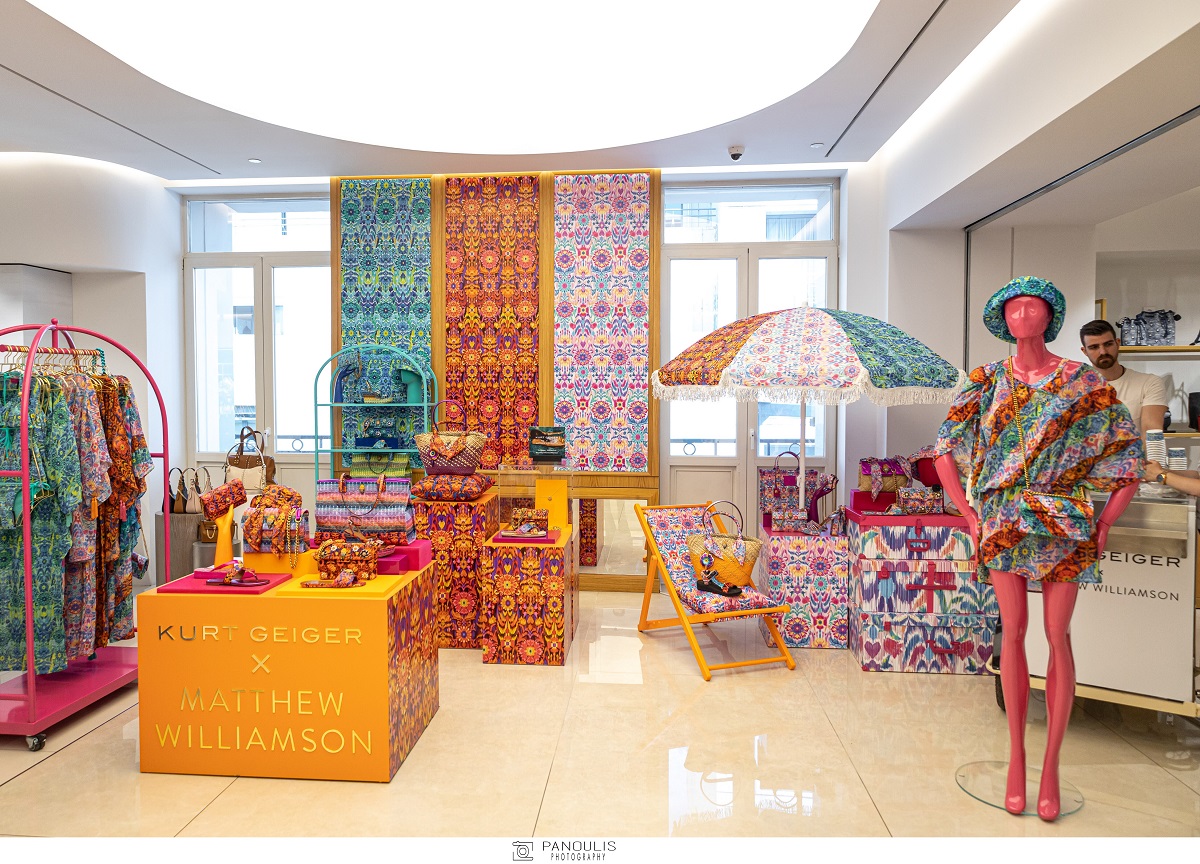 Αttica: Η limited συλλογή Kurt Geiger X Matthew Williamson ήρθε στην Ελλάδα Αttica