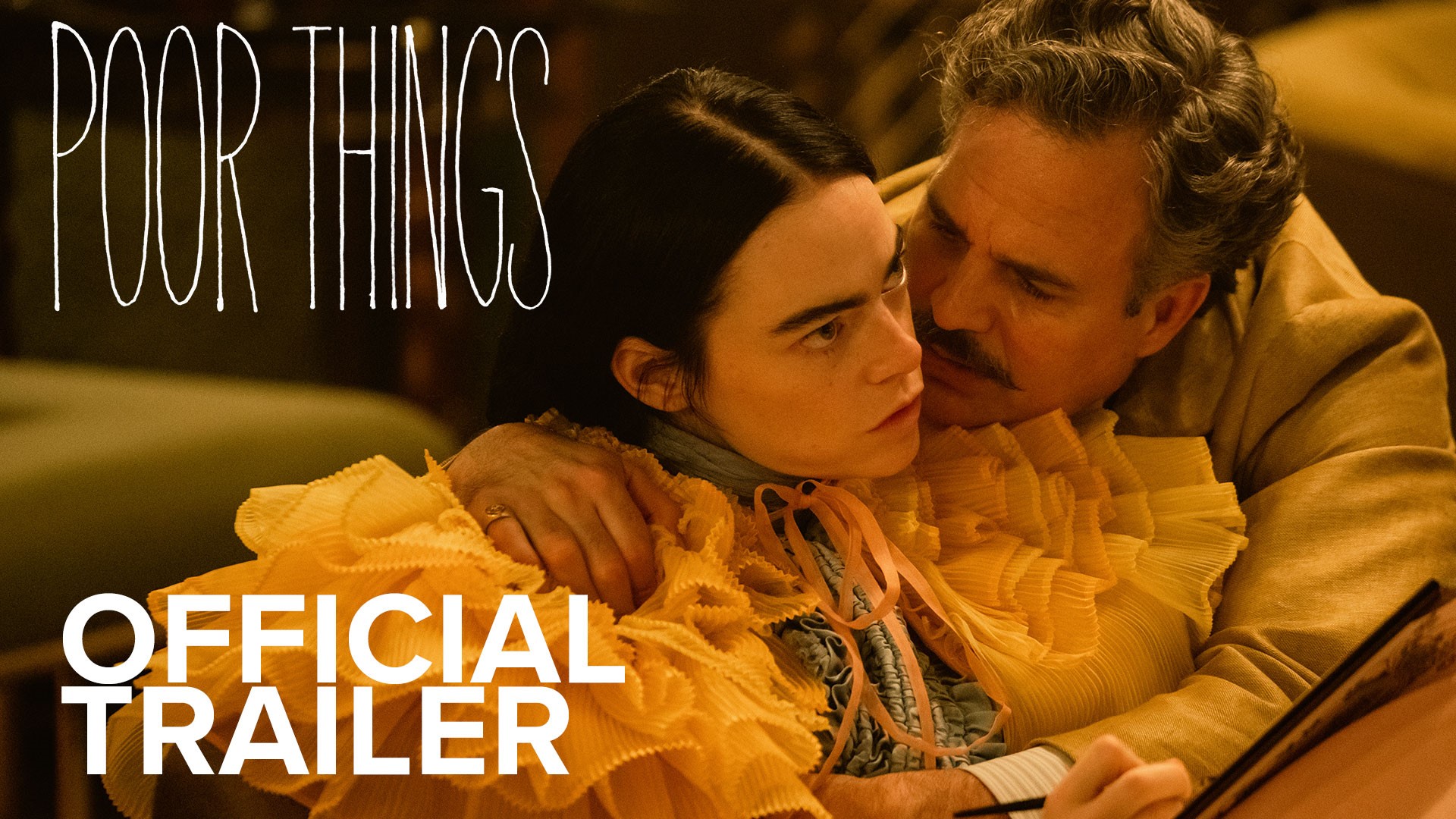 «Poor Things»: Κυκλοφόρησε το επίσημο τρέιλερ της ταινίας του Λάνθιμου με την Έμα Στόουν