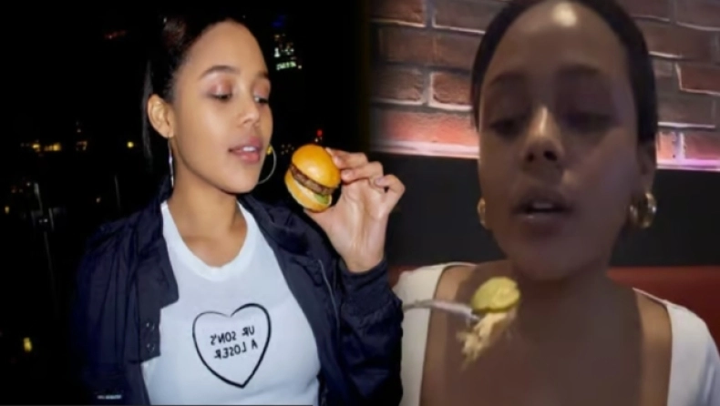 Δεν ήξερες κοπέλα μου; Influencer έτρωγε burger με μαχαιροπήρουνο και το εστιατόριο απείλησε να την διώξει