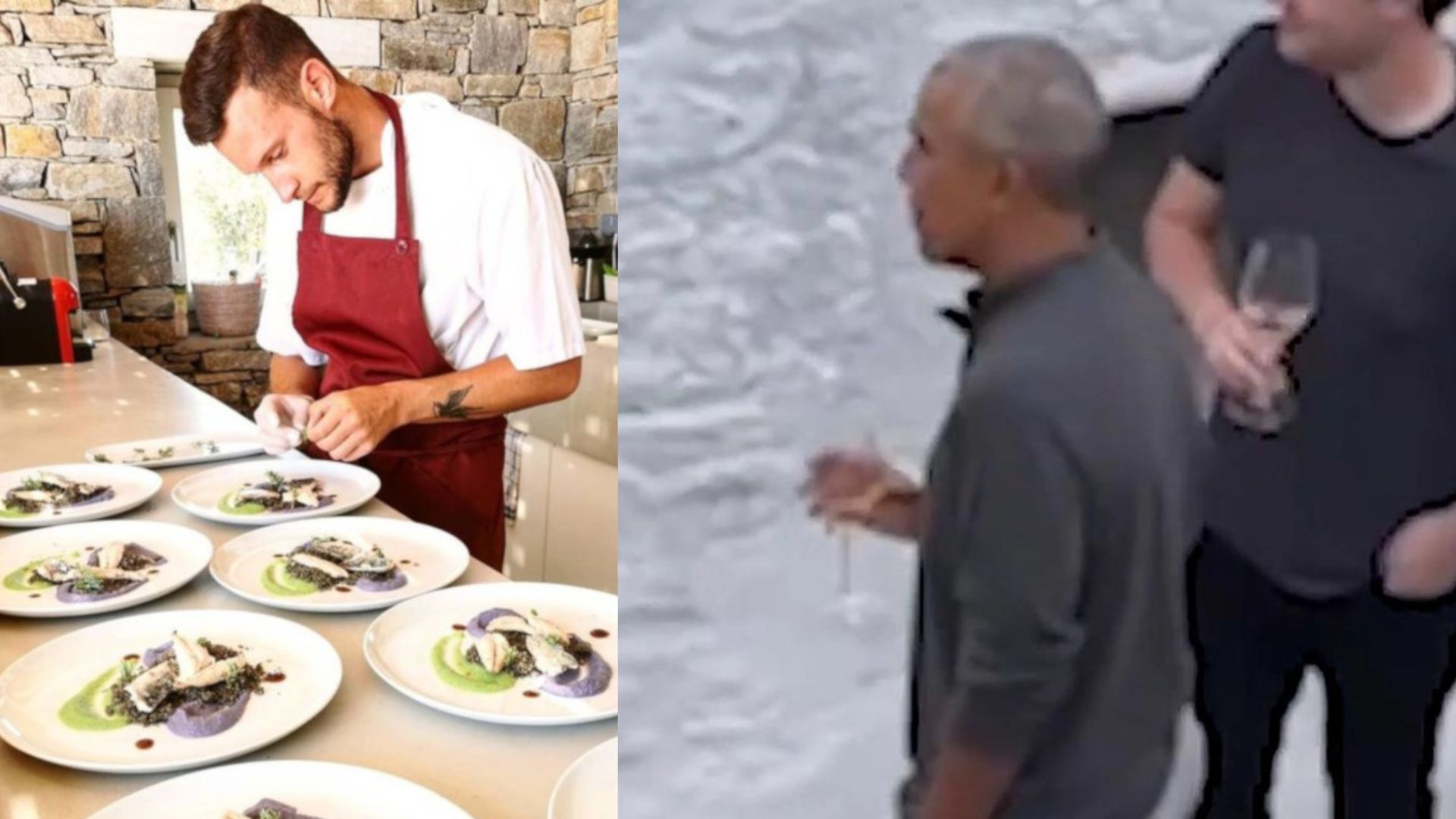 Οι Ομπάμα ξετρελάθηκαν μαζί του: Ο σεφ που μαγείρεψε στην κρουαζιέρα τους στα ελληνικά νησιά