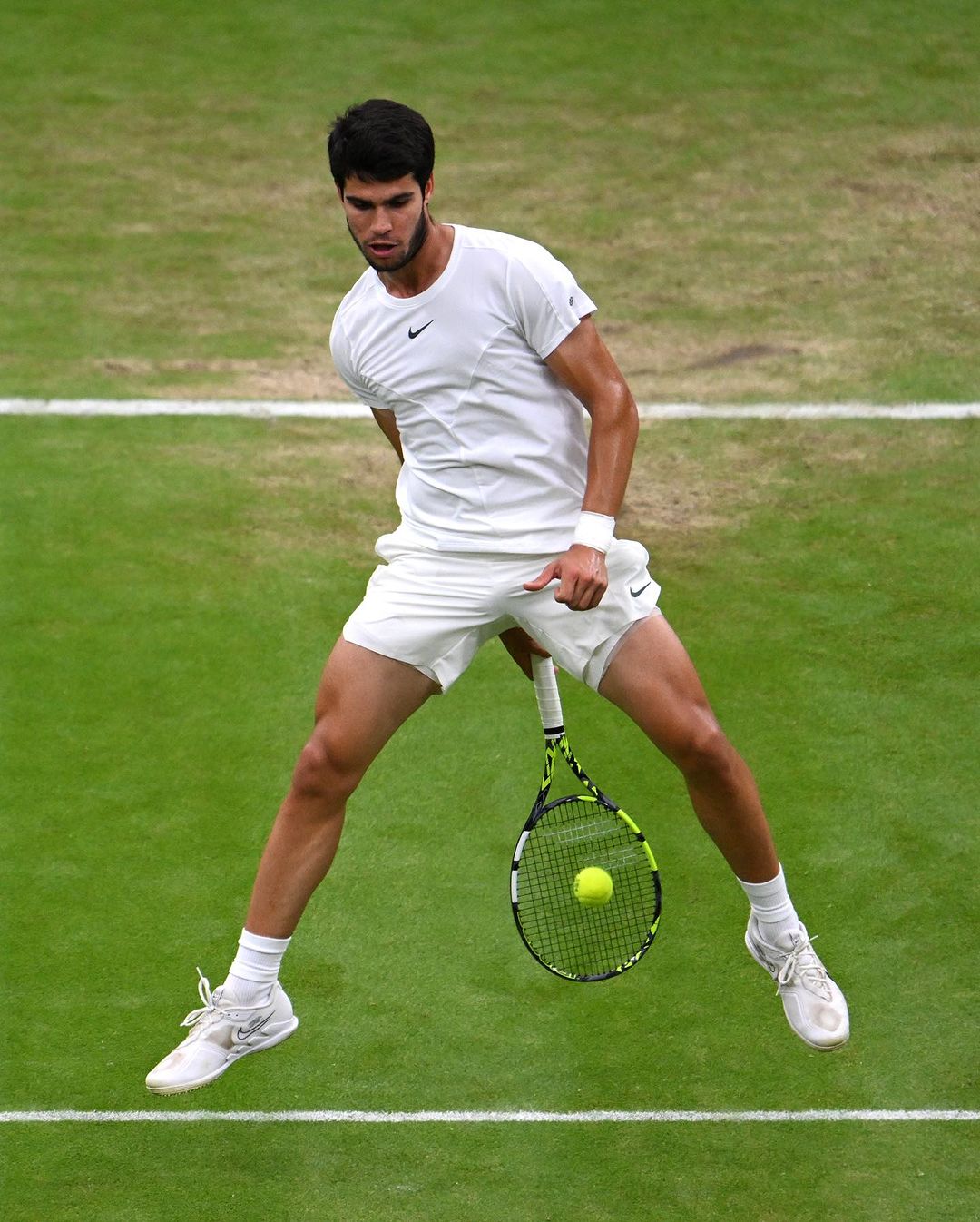 Alcaraz shines at Wimbledon
