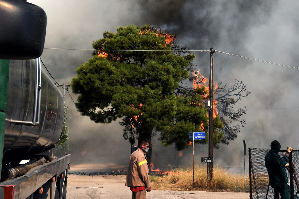 μέτωπο πυρκαγιά