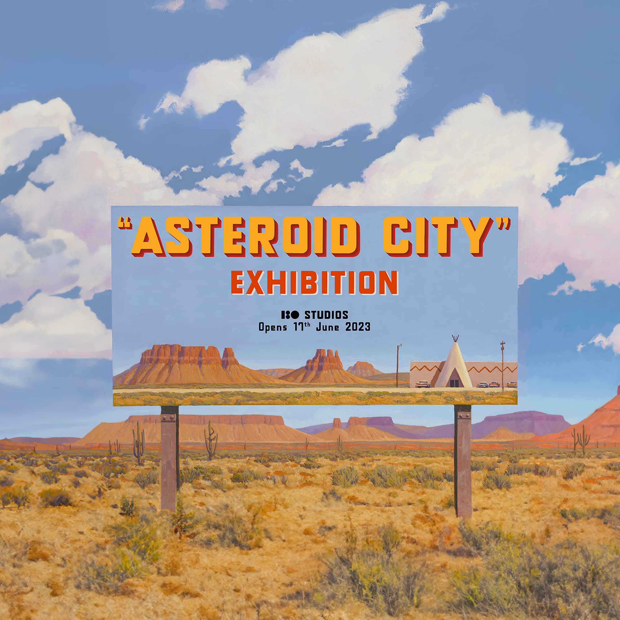 Λονδίνο: Μία έκθεση – προσομοίωση της ταινίας «Asteroid City»