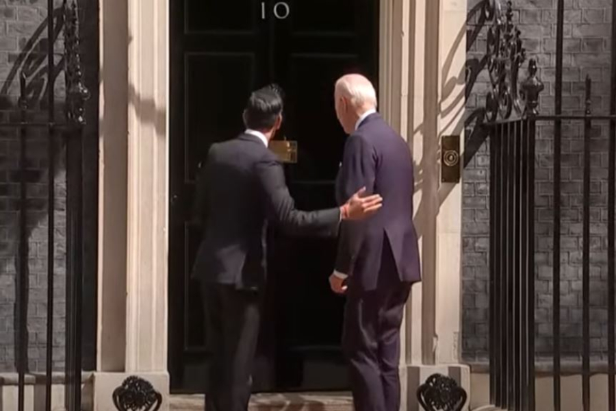 Στη Downing Street ο Μπάιντεν – Συναντά τον Σούνακ με πρώτο θέμα στην ατζέντα την Ουκρανία