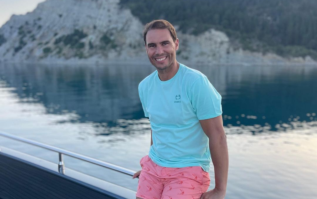 Ο Ράφα Ναδάλ «ψηφίζει» Ελλάδα φέτος και κάνει διακοπές στο Ιόνιο