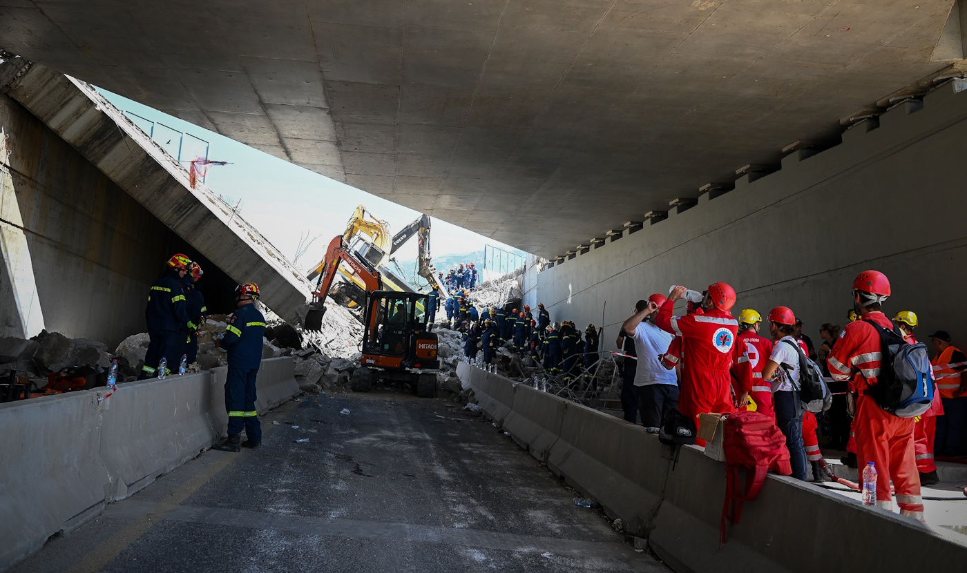 Πάτρα: Κακουργηματικές κατηγορίες στους τέσσερις συλληφθέντες για την κατάρρευση της γέφυρας