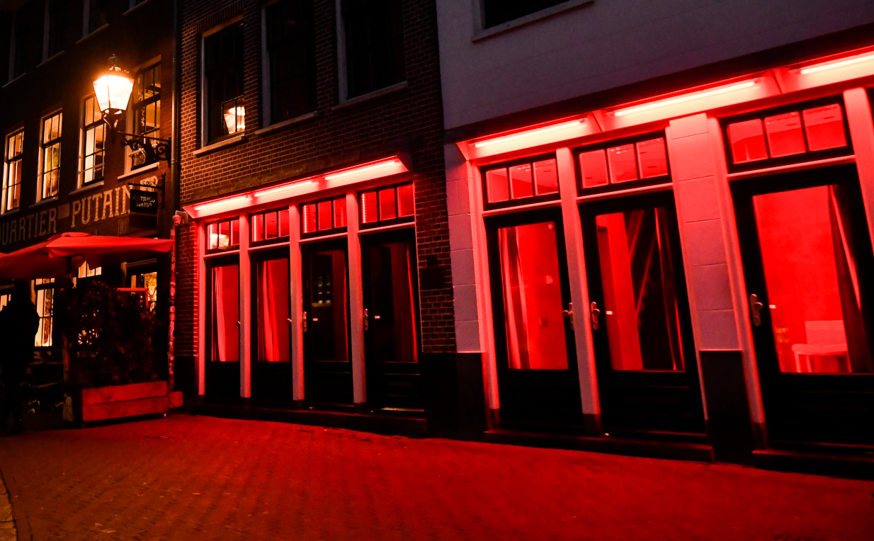 Red Light District Άμστερνταμ μετεγκατάσταση