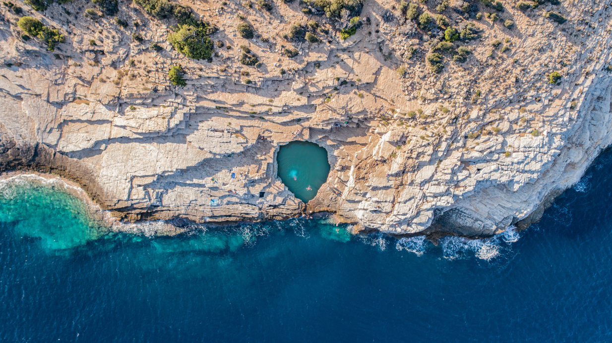 Θάσος Γκιόλα λίμνη