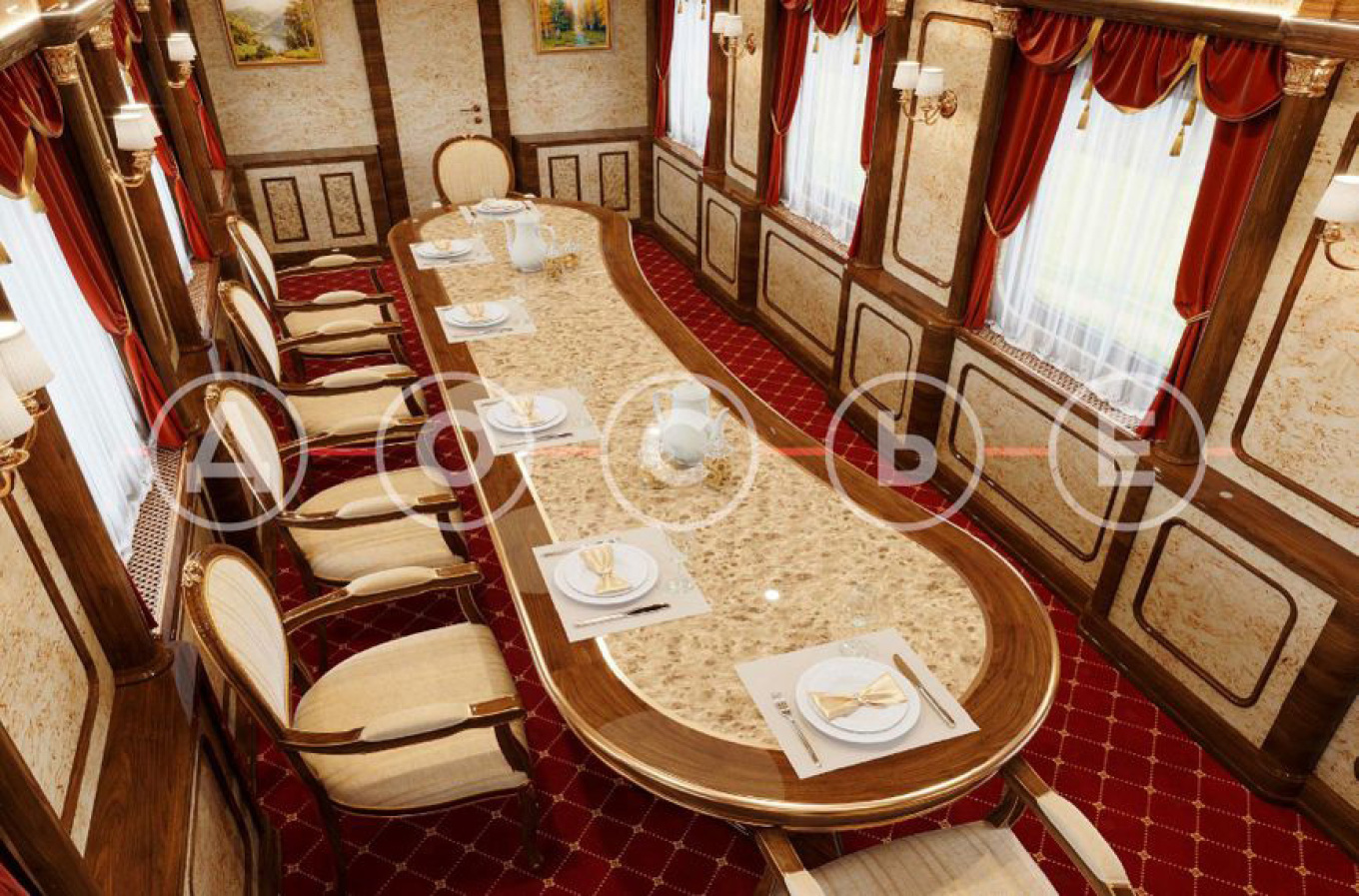 Το τρένο του Πούτιν είναι ένα «σιδηροδρομικό παλάτι» – Θωρακισμένο, με σπα, κέντρο ομορφιάς και φανταστικά σαλόνια (pics)